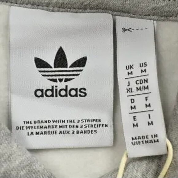 NWOT Adidas Originals Trefoil Essentials Hoodie Unisex - Picture 5 of 6